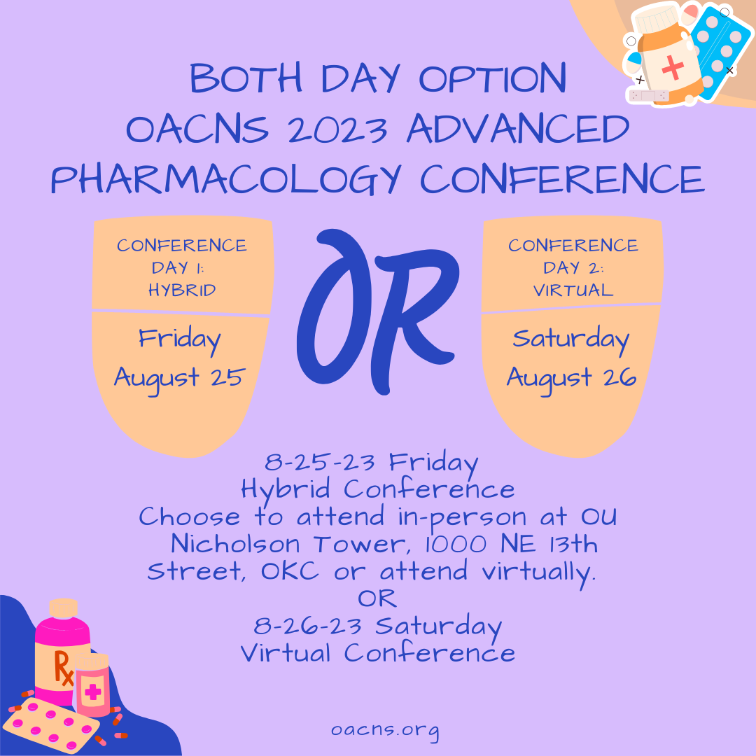 2023 Pharmacology Conference 1 Day (Friday OR Saturday) Registration