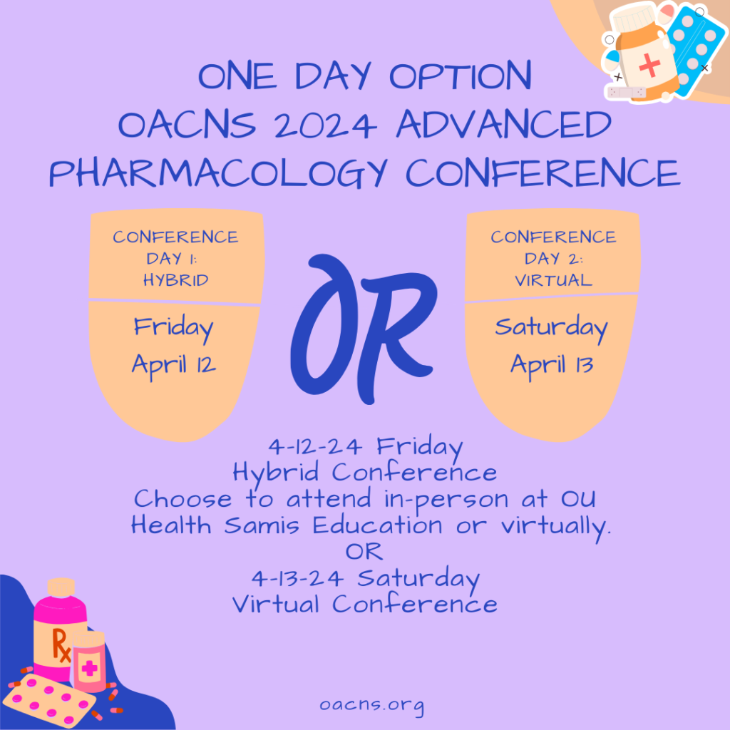 2024 Pharmacology Conference 1 Day (Friday OR Saturday) Registration