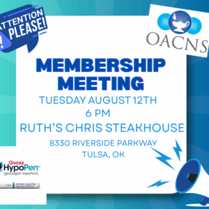 OACNS August 2025 Membership Event in Tulsa
